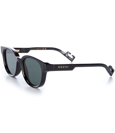 gucci 1237s|Gucci Men's Gg1237S 53mm Round Mountain Sunglasses.